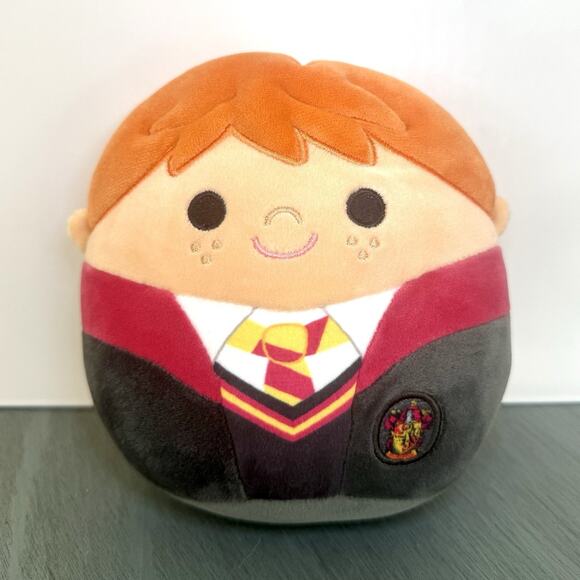Squishmallows Ron Weasley Plush 6.5” Harry Potter Gryffindor Wizarding World - Picture 1 of 2
